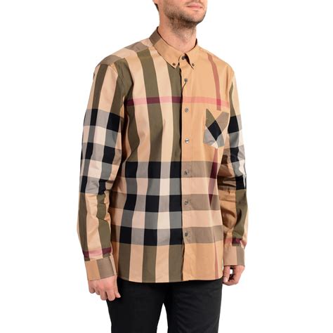 burberry long sleeve shirt cheap|burberry flannel shirt men's.